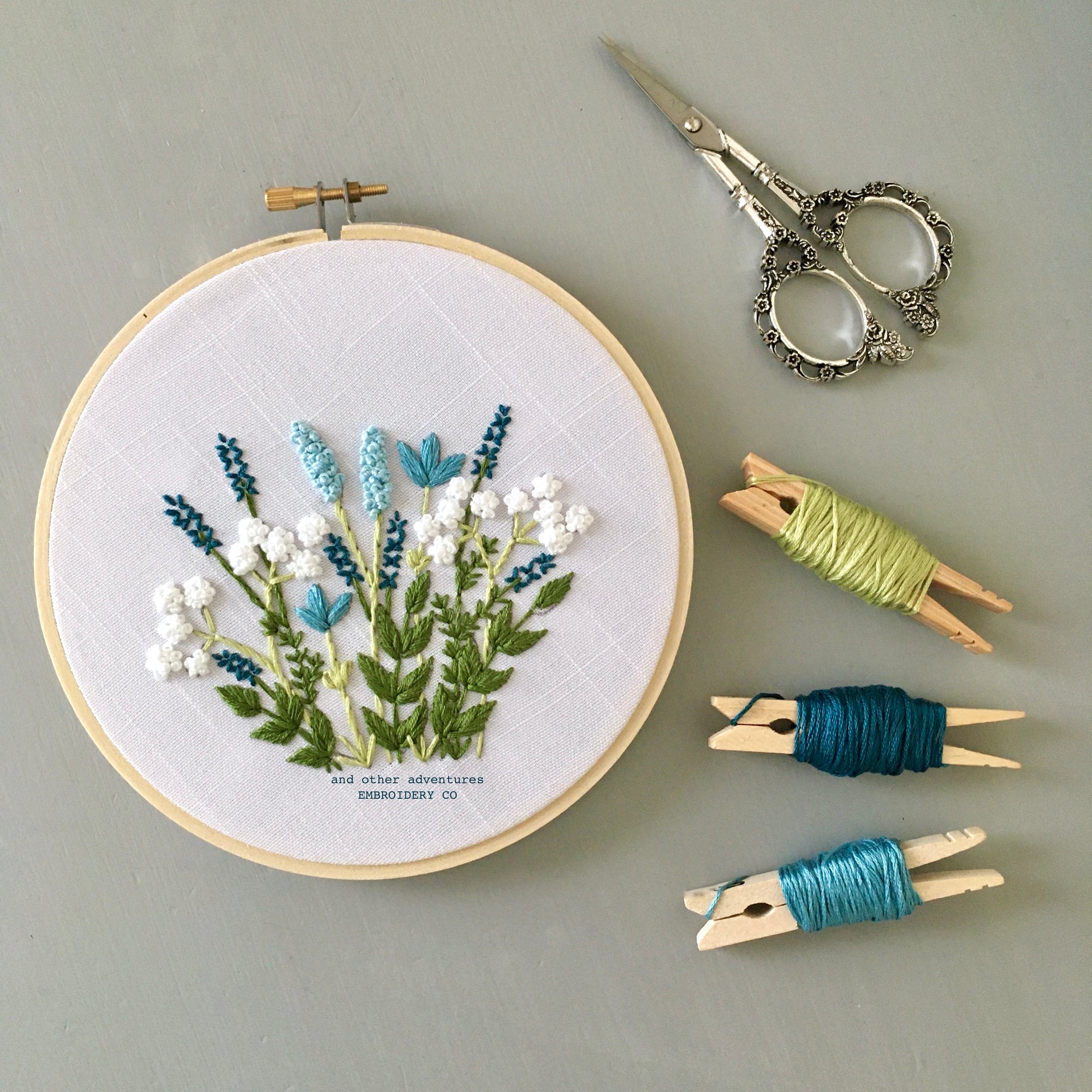 Embroidery Kit - Ocean Daydream - And Other Adventures Embroidery Co